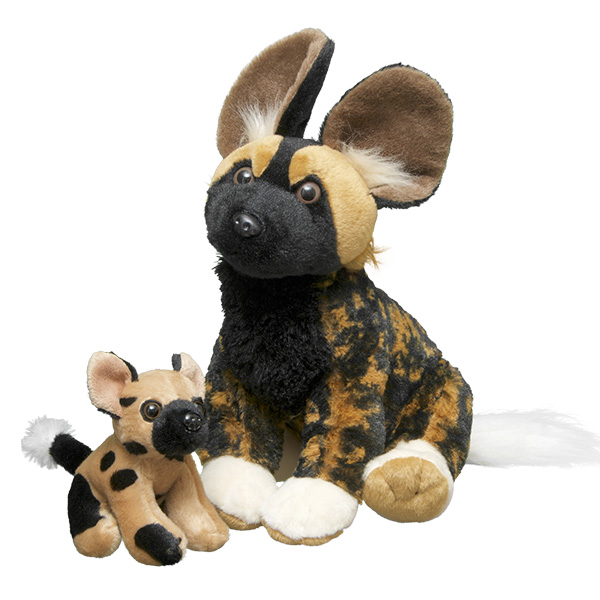 Dog plush | African wild dog symbolic adoption from WWF
