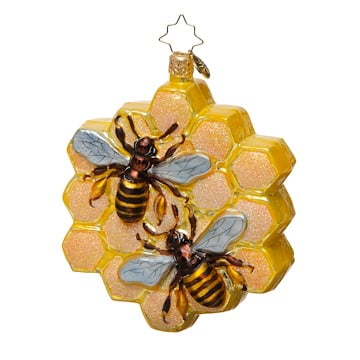 Honeybee Radko Ornament