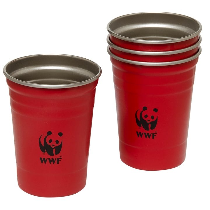 Reusable Red Cup Set
