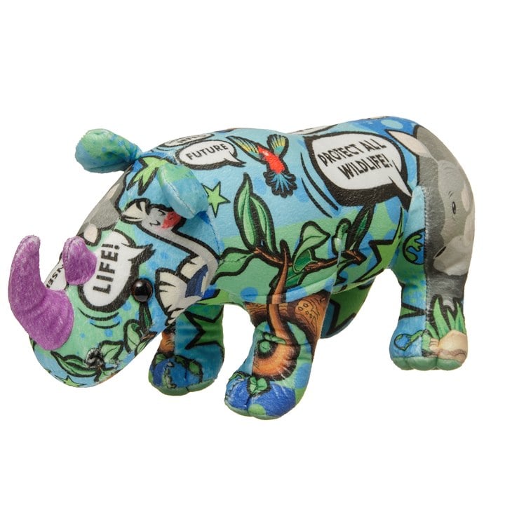 Rhino Art Plush