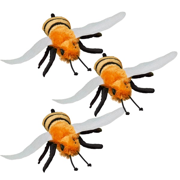 Slumberkins Gratitude Bundle | Honey Bee Mini & Honey Bear | Nanit